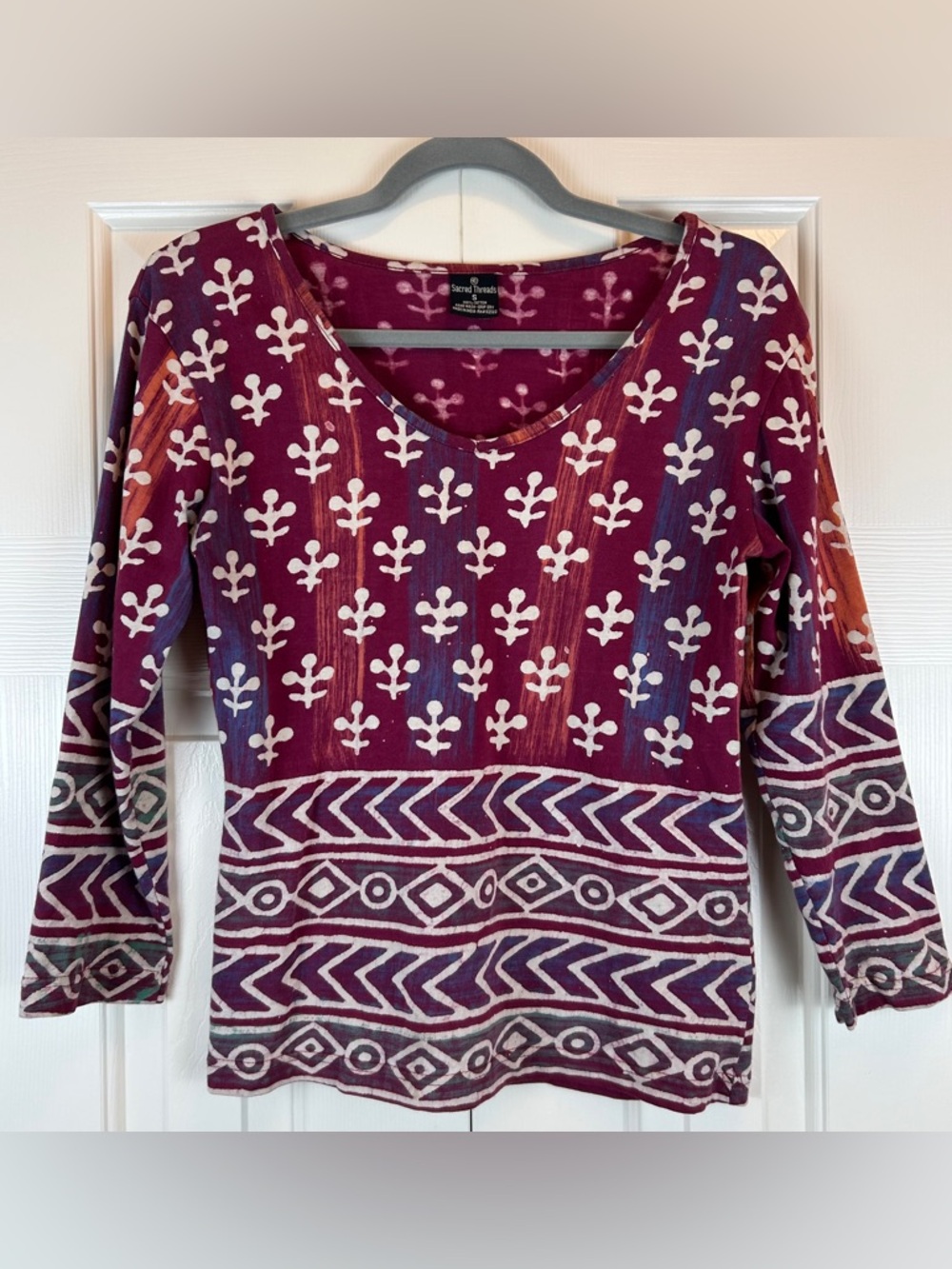 Sacred Threads Bohemian Cotton Top